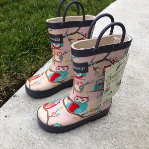 Oakiwear girl rain boots